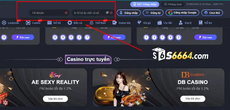 Đăng nhập S666 cực dễ