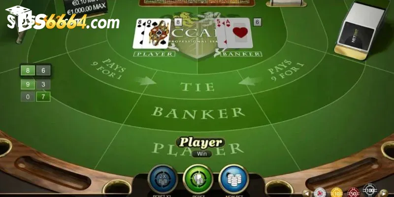 Luật bốc thêm bài trong baccarat S666