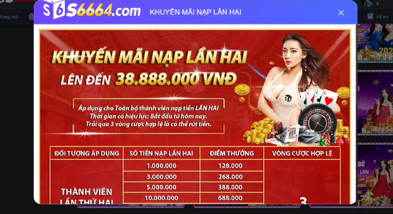 Nạp tiền S666 có thể nhận tiền hoàn