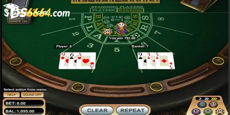 Quy tắc chung trong Baccarat S666