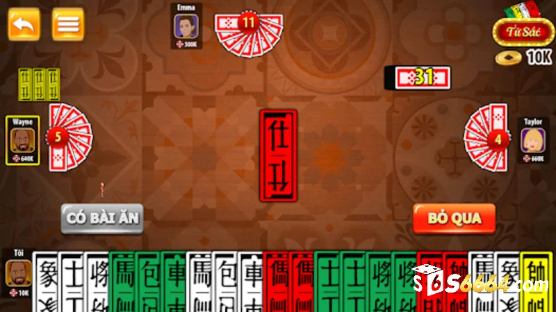 Quy tắc cơ bản trong game bài tứ sắc
