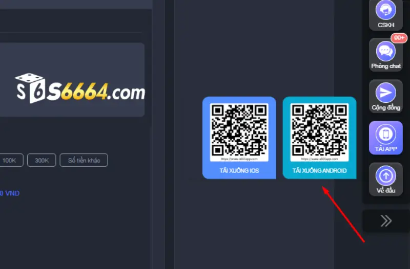 Tải app S666 cho Android dễ dàng